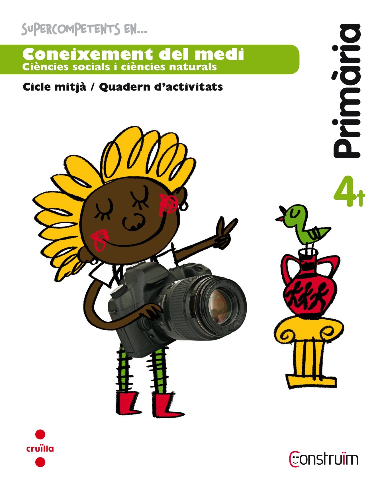 Supercompetents en... Coneixement del medi. 4 Primària. Construïm. Quadern - 9788466138109 (CONSTRUIM)