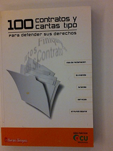 100 contratos y cartas tipo