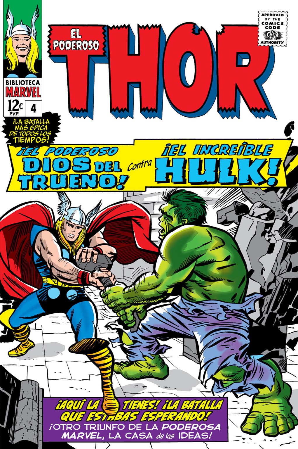 BIBLIOTECA MARVEL EL PODEROSO THOR 4. 1964-65: JOURNEY INTO MYSTERY 108-113 USA
