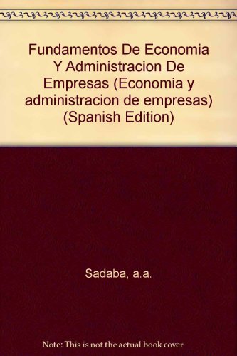 Fundamentos De Economia Y Administracion De Empresas