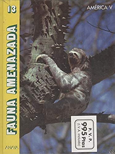 América V (fauna amenazada; t.13)
