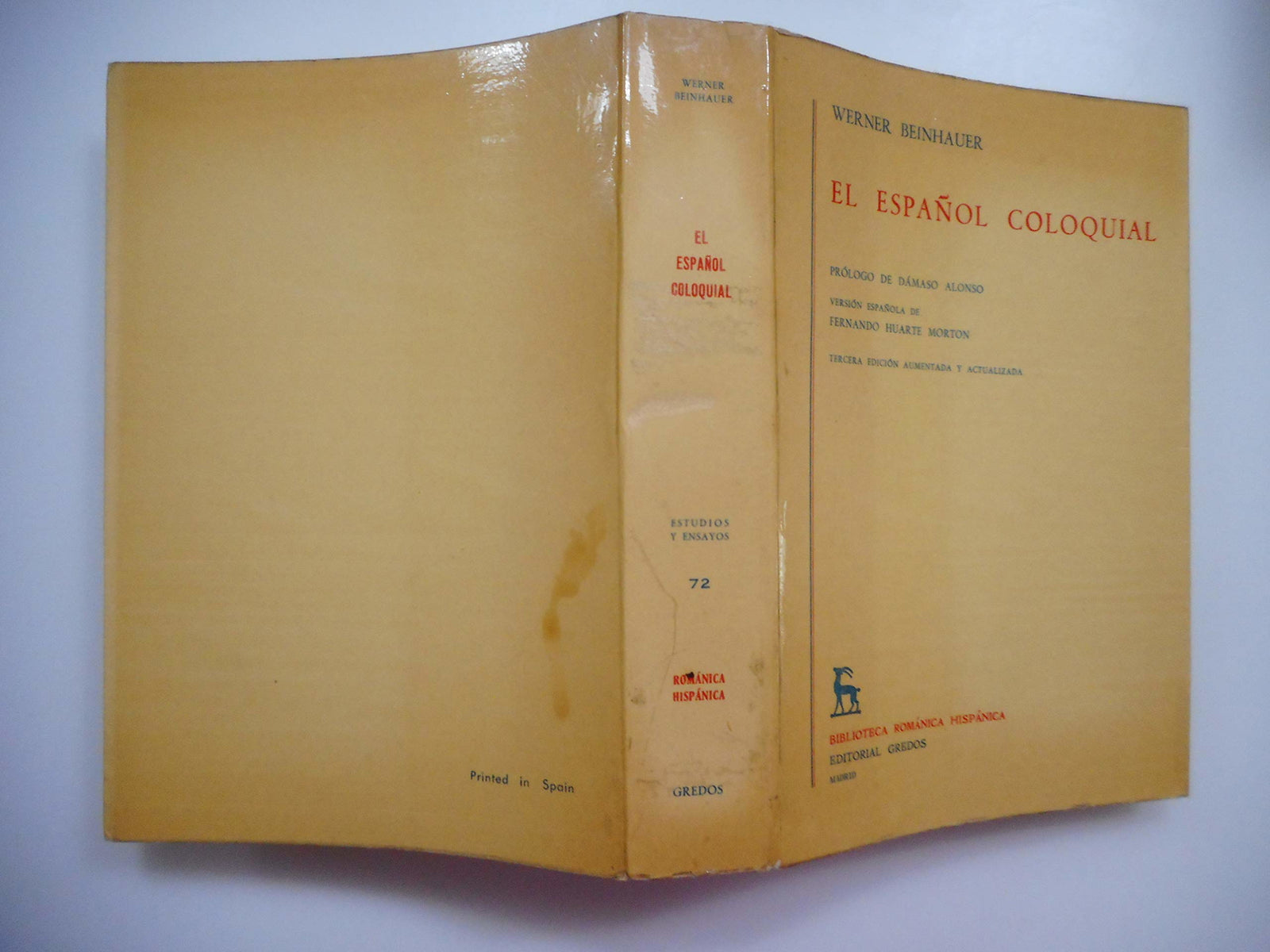 Español coloquial: 072 (VARIOS GREDOS)