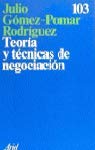 Teoria y tecnicas de negociacion