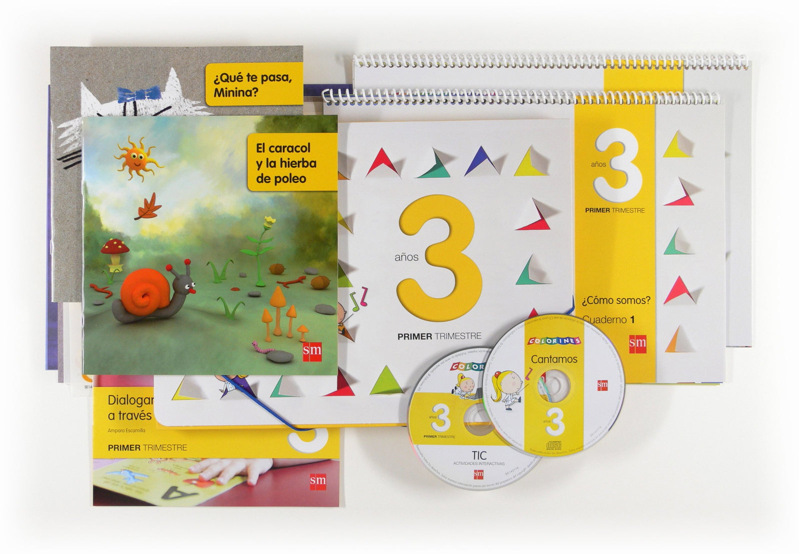 Colorines. 3 años, 1 trimestre - 9788467560732 (EDUCACION INFANTIL)