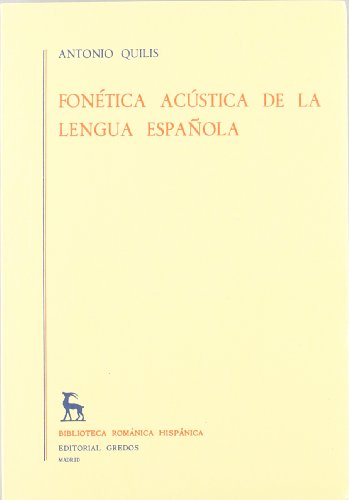 Fonetica acustica lengua española