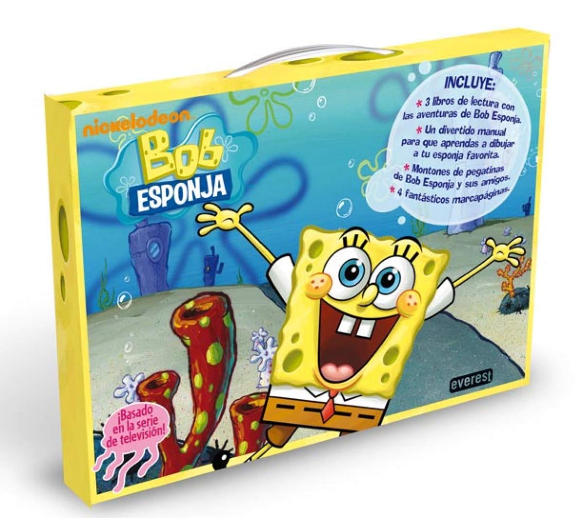 Bob Esponja. Maletín de actividades: ¡Basado en la serie de televisión! (Bob Esponja / Libros singulares)