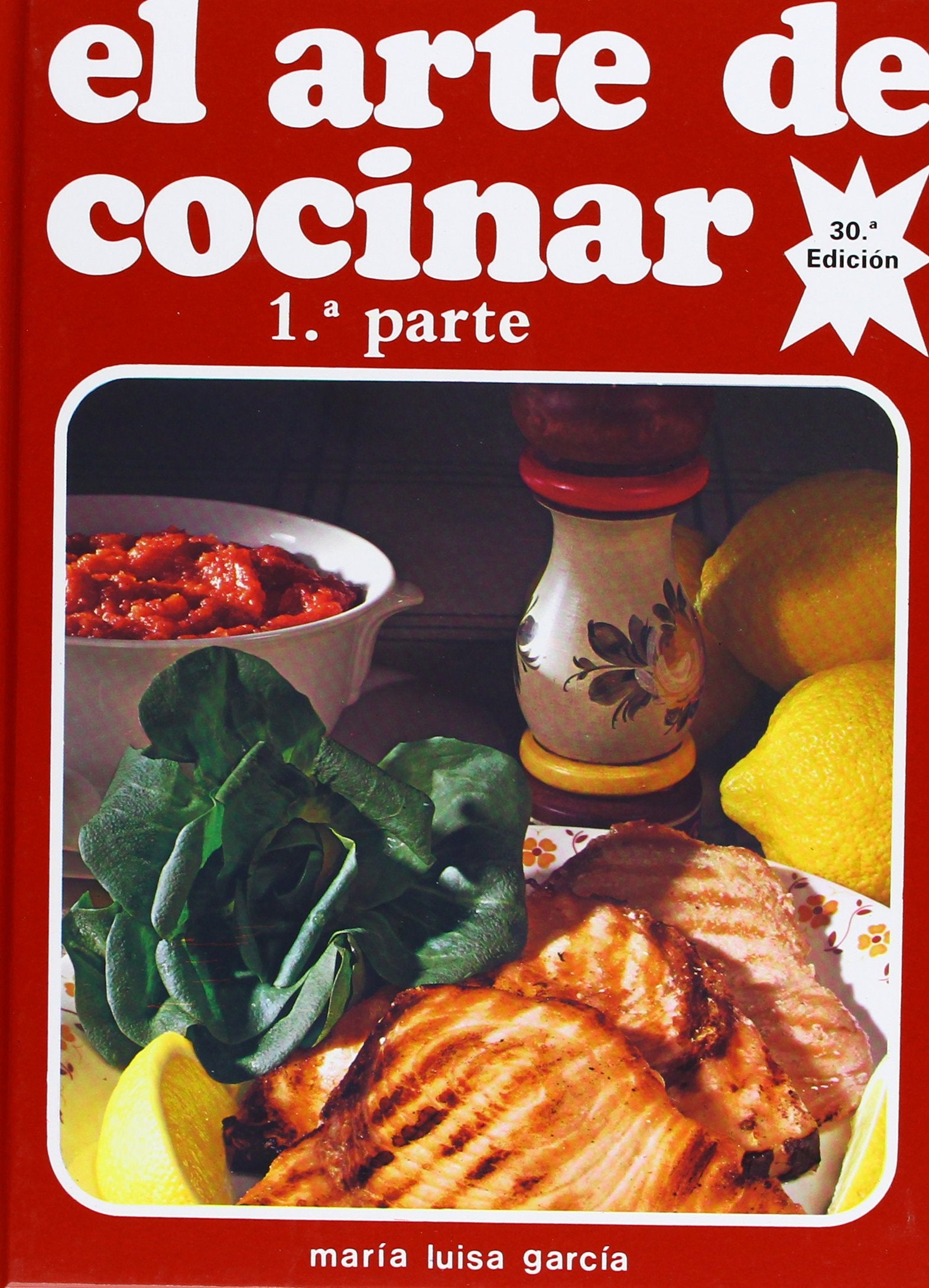 ARTE DE COCINAR-1 PARTE-ROJO (SIN COLECCION)