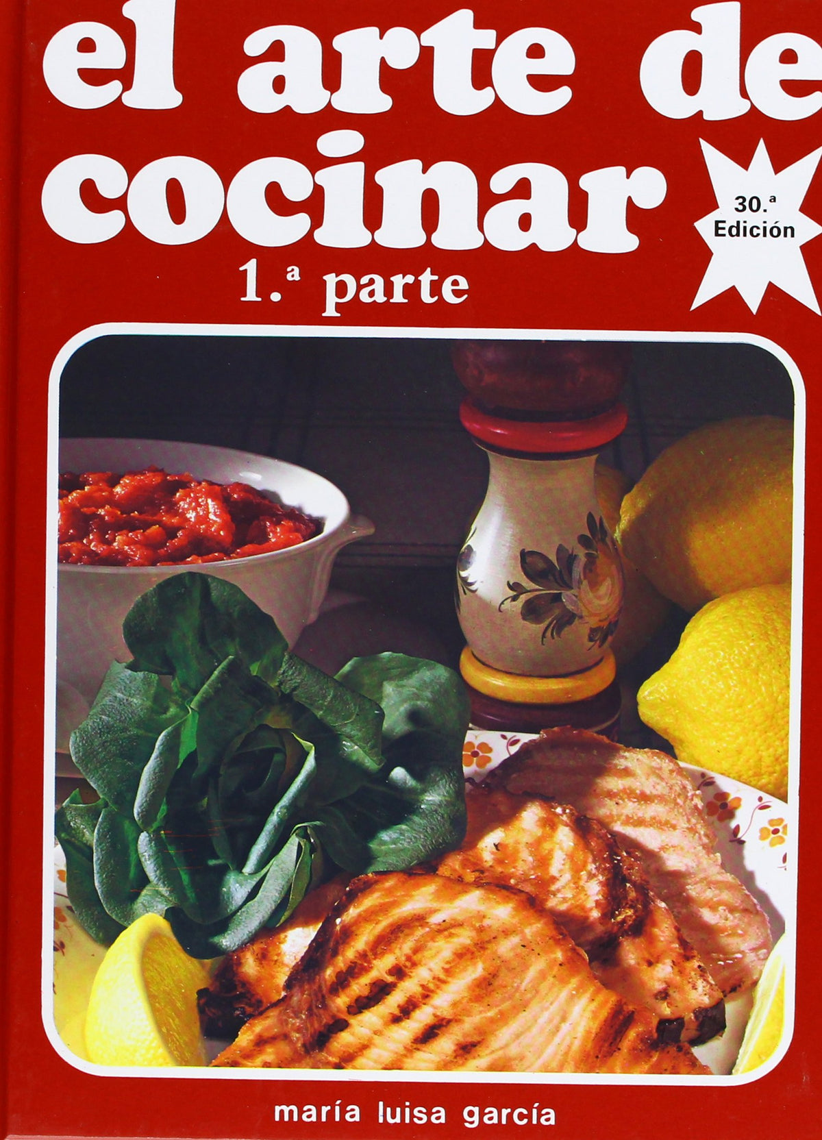 ARTE DE COCINAR-1 PARTE-ROJO (SIN COLECCION)