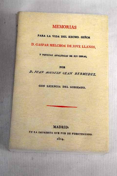 Vida De Don Gaspar Melchor De Jovellanos