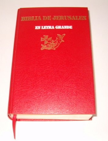 Biblia de Jerusalén en letra grande