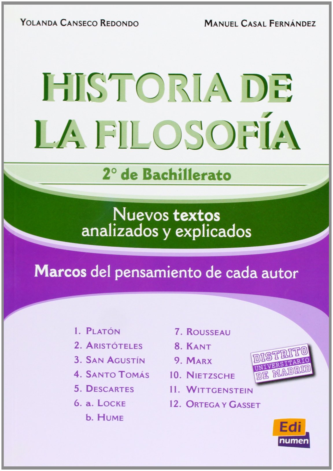 Historia De La Filosofía. Bachillerato 2 - Edición 2012 - 9788498481150 (SIN COLECCION)