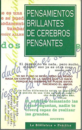 Pensamientos brillantes de cerebros pensantes
