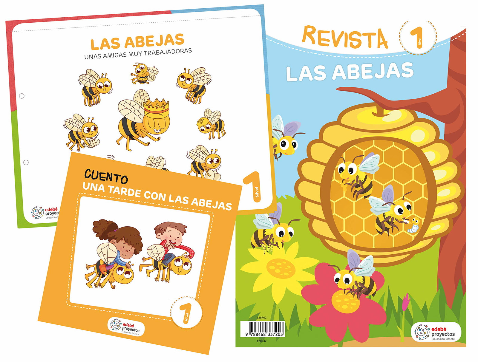 LAS ABEJAS (Unas amigas muy trabajadoras) - 9788468337203 (2018)