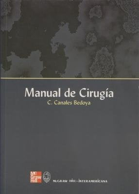 Manual De Cirugia (SIN COLECCION)
