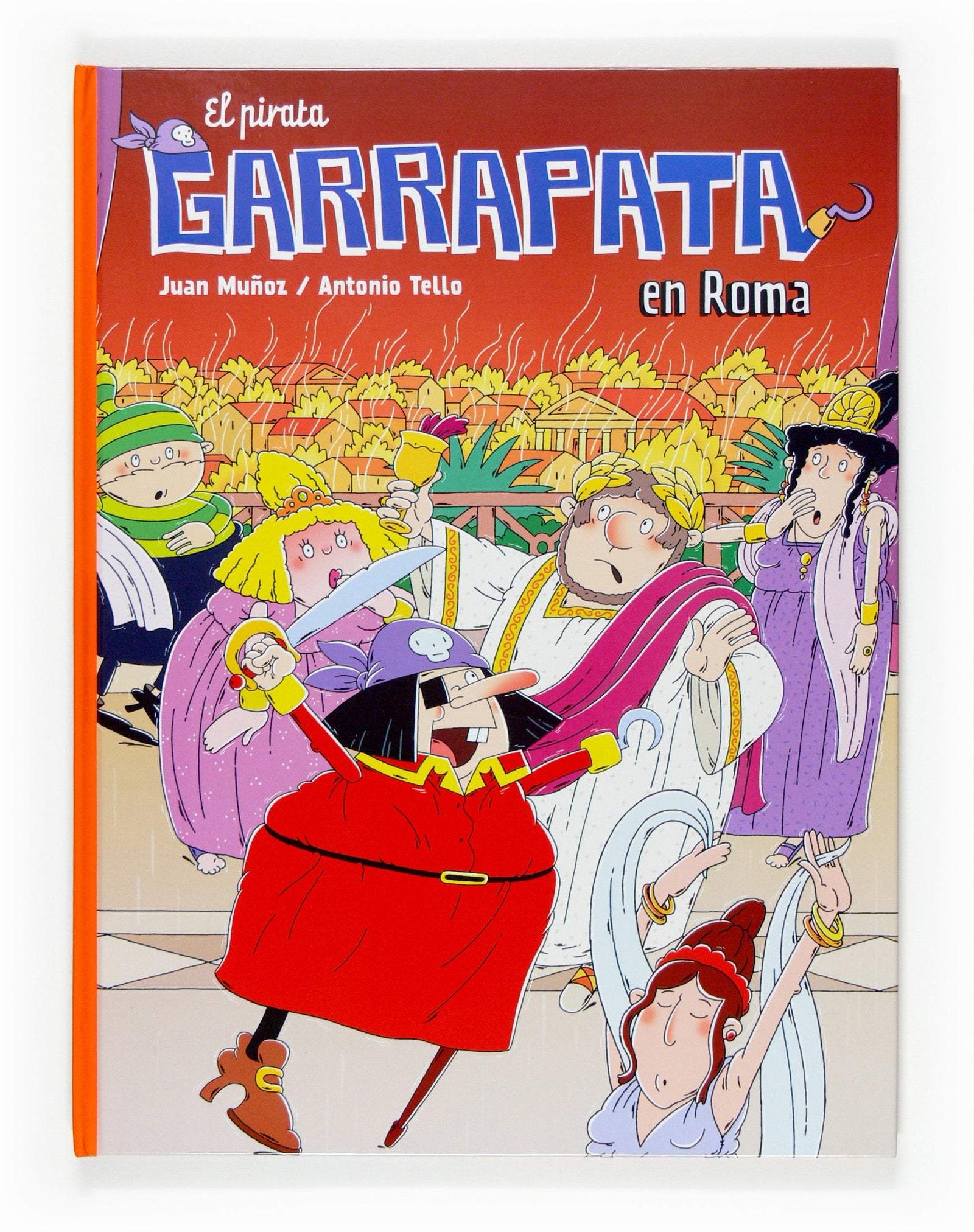El pirata Garrapata en Roma (Cómics de El Pirata Garrapata)