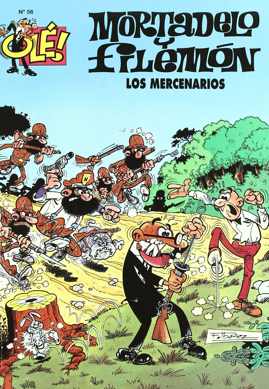 Los mercenarios (Olé! Mortadelo 56) (Bruguera Clásica)