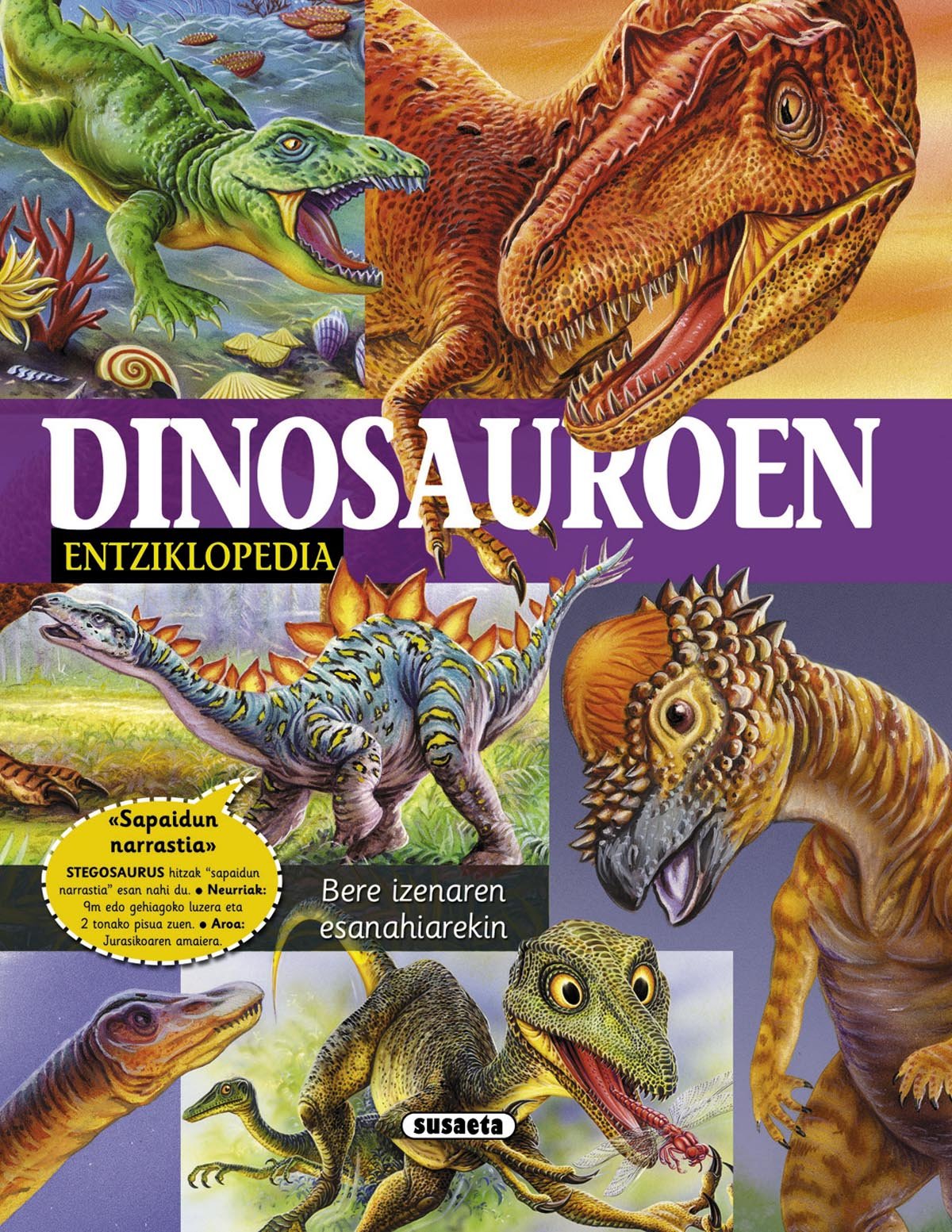 Entziklopedia dinosauroen (Liburutegia esential)