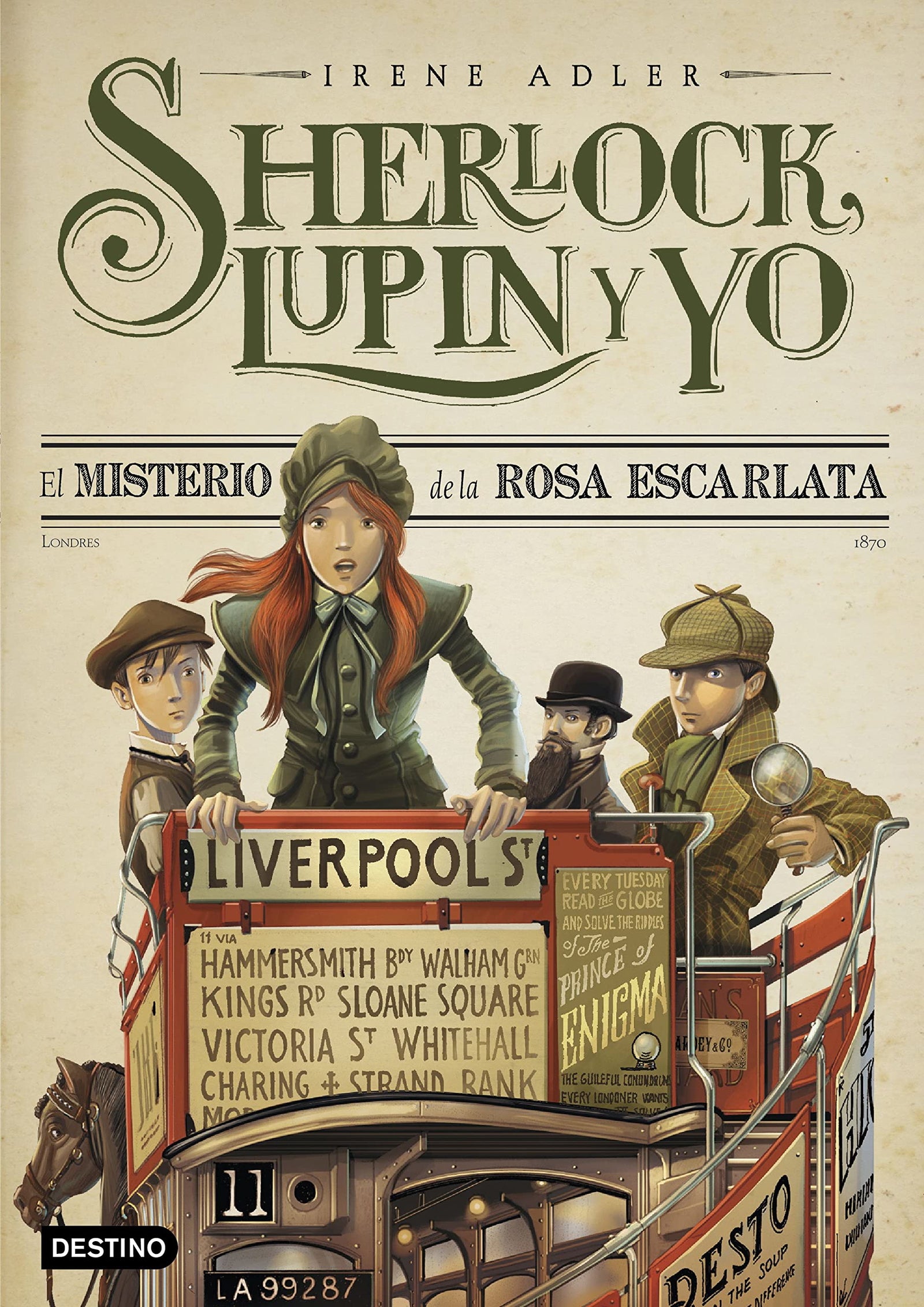 El misterio de la Rosa Escarlata: Sherlock, Lupin y yo 3