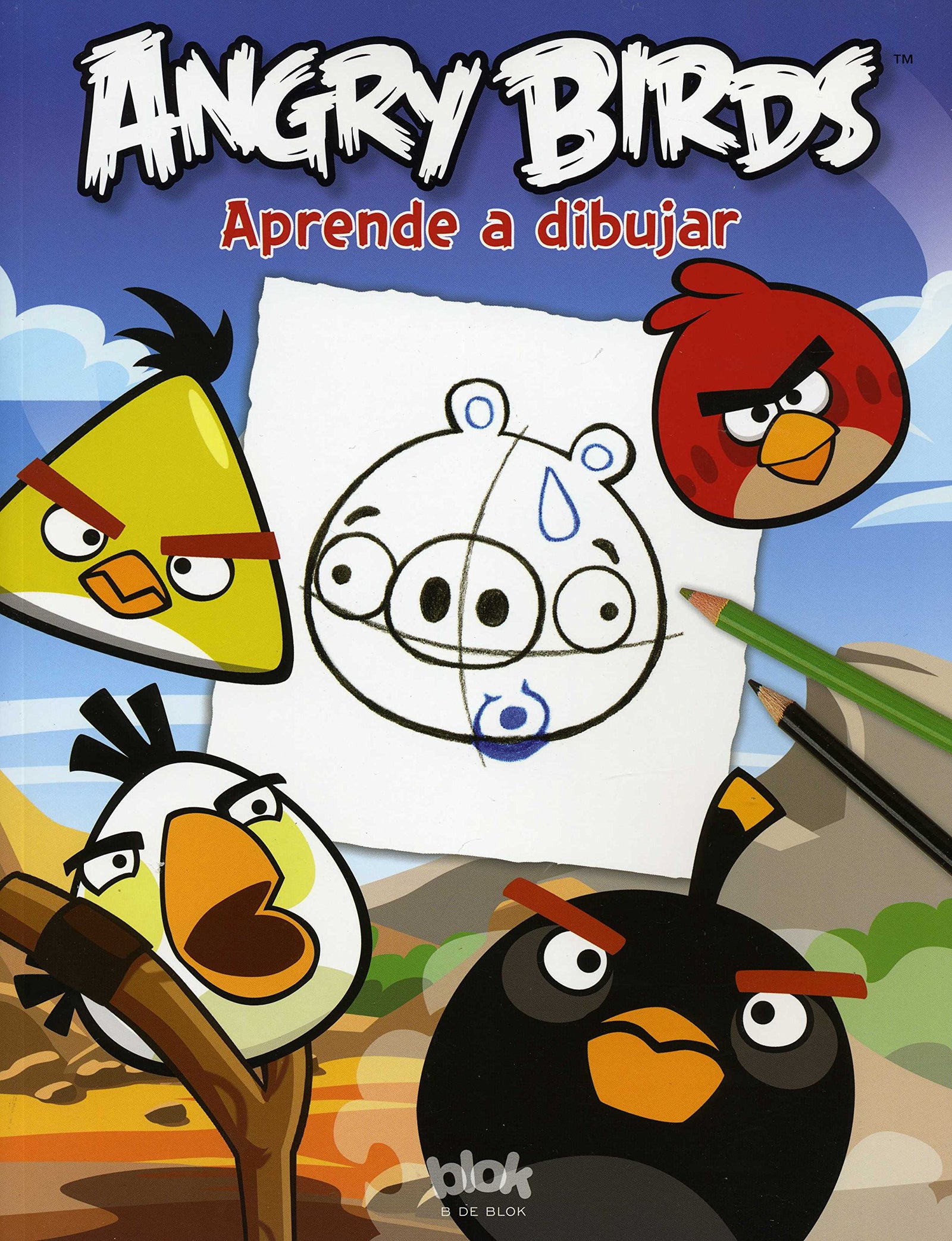 Angry Birds. Aprende a dibujar