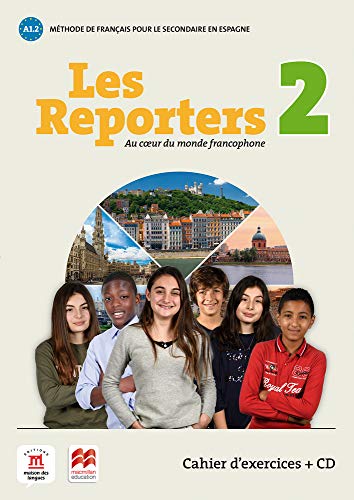 Les reporters 2 - A1.2 -Cahier d'exercices + CD - 9788417260156 (DIFUSION)