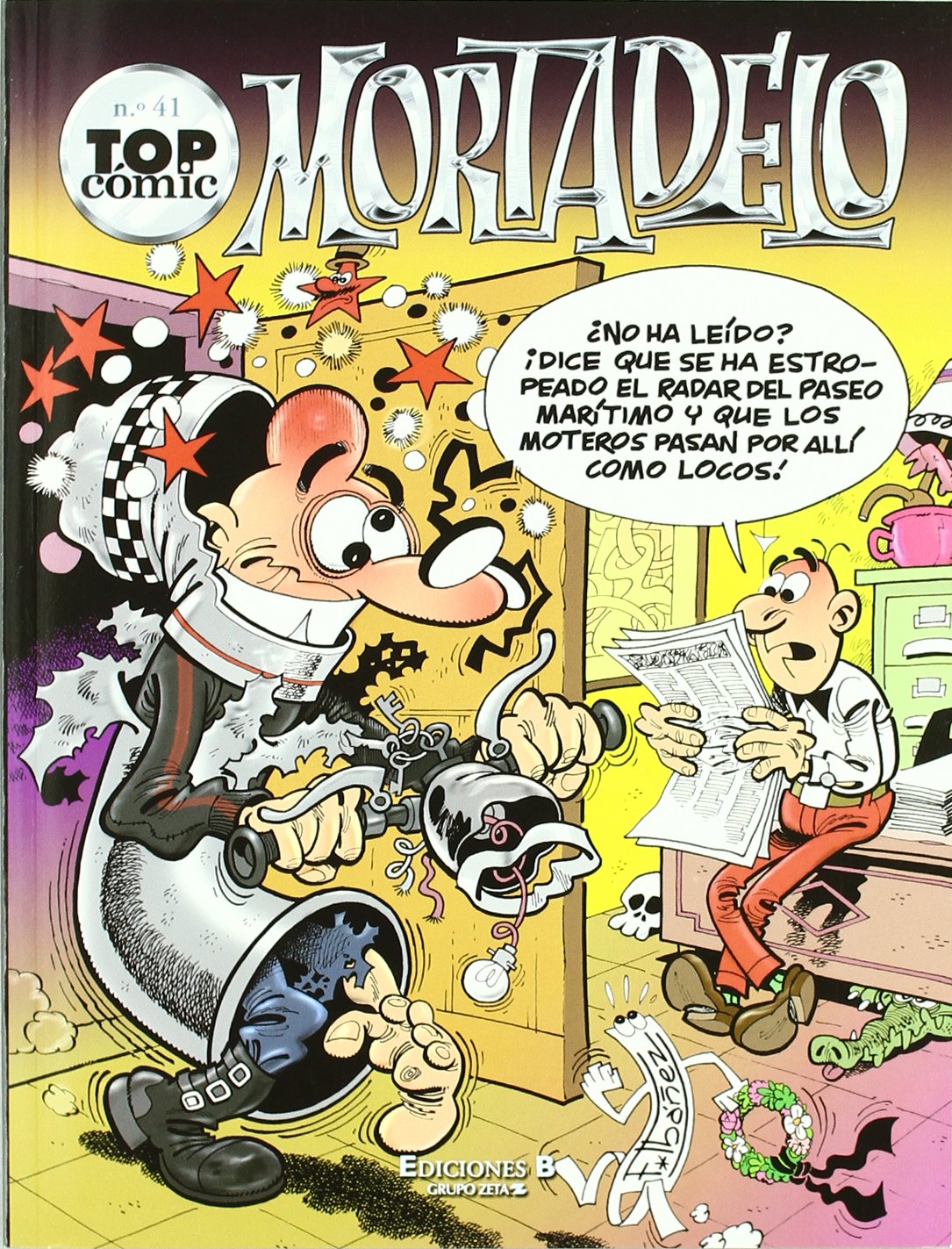 El sulfato atómico | Hay un traidor en la T.I.A. (Top Cómic Mortadelo 41) (Bruguera Clásica)