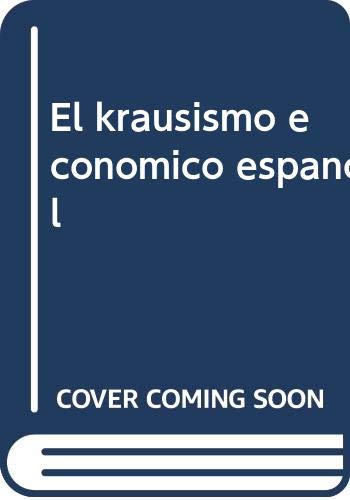 El krausismo economico español