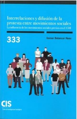 INTERRELACIONES Y DIFUSIÓN DE LA PROTESTA ENTRE MOVIMIENTOS SOCIALES. LA INFLUENCIA DE LOS MOVIMIENTOS SOCIALES PREVIOS EN EL 15M: 333 (Monografías)