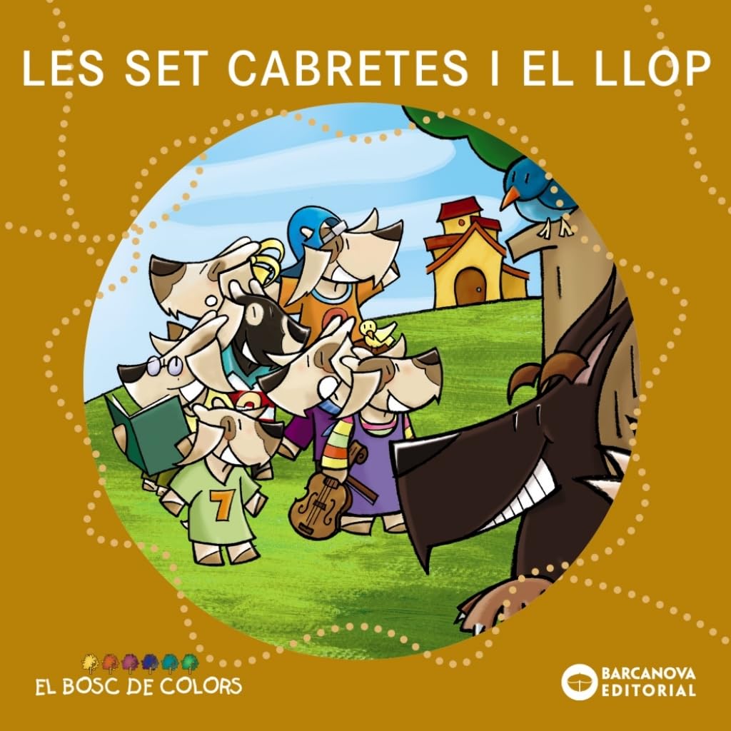 Les set cabretes i el llop (Llibres infantils i juvenils - El bosc de colors)