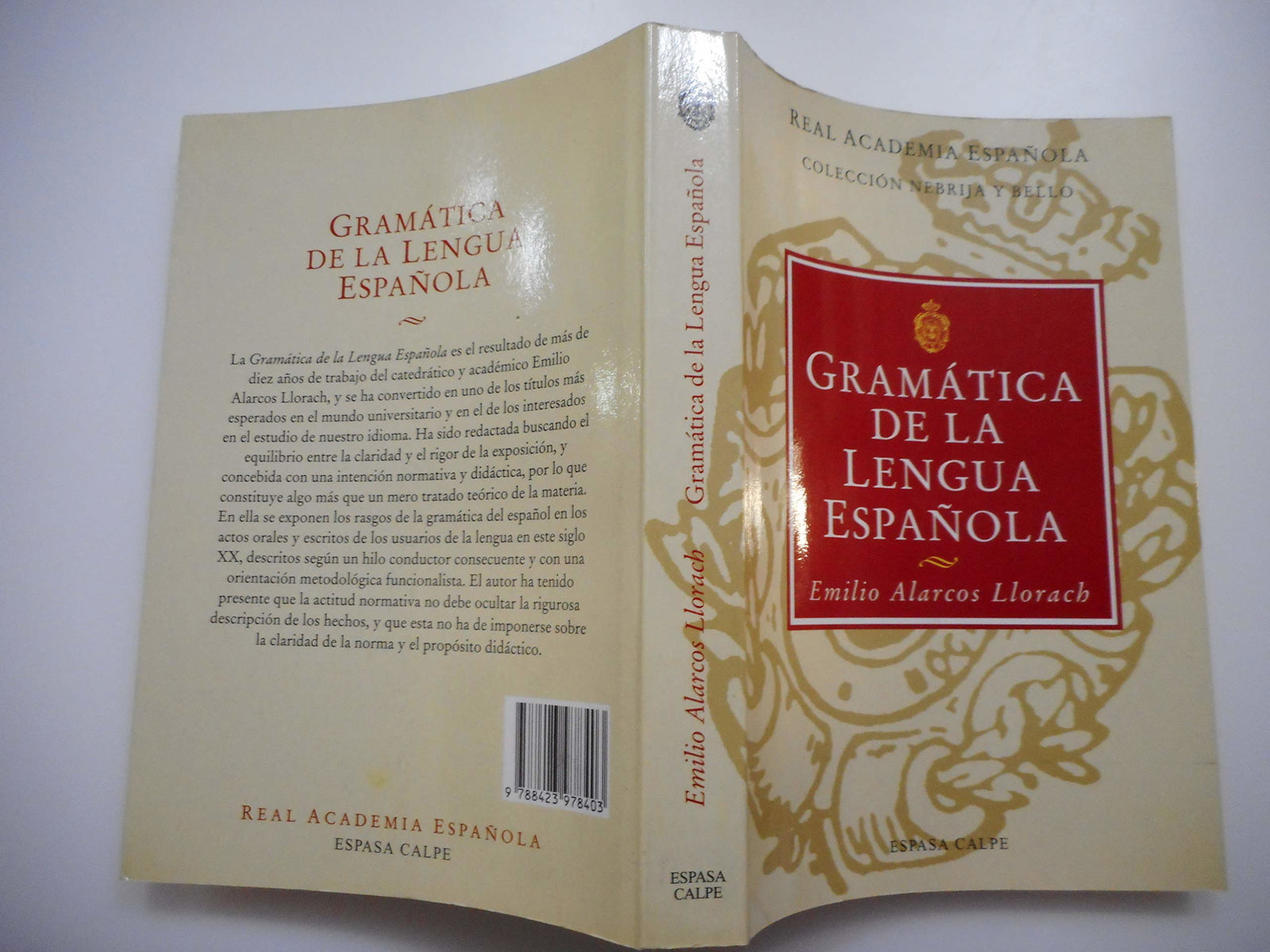 GRAMATICA DE LA LENGUA ESPA?OLA (SIN COLECCION)