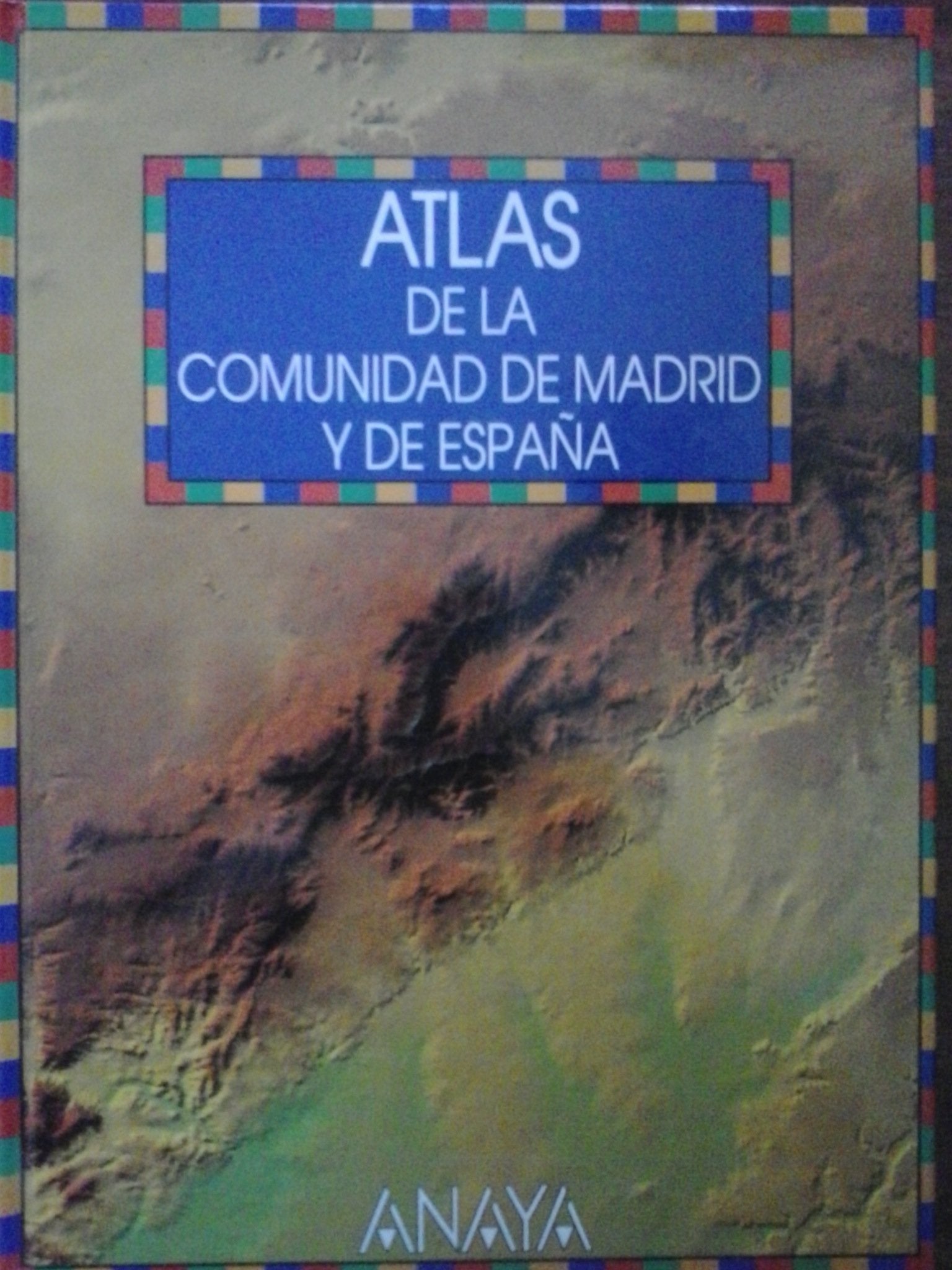 Atlas de la comunidad de Madrid y de España