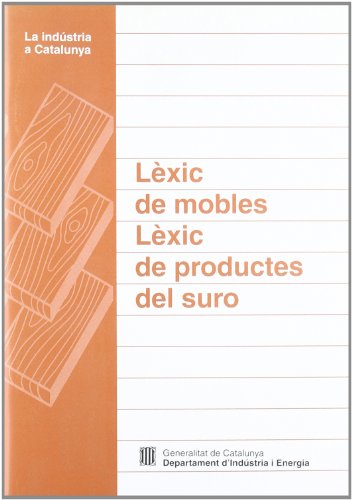 Lèxic de mobles. Lèxic de productes del suro