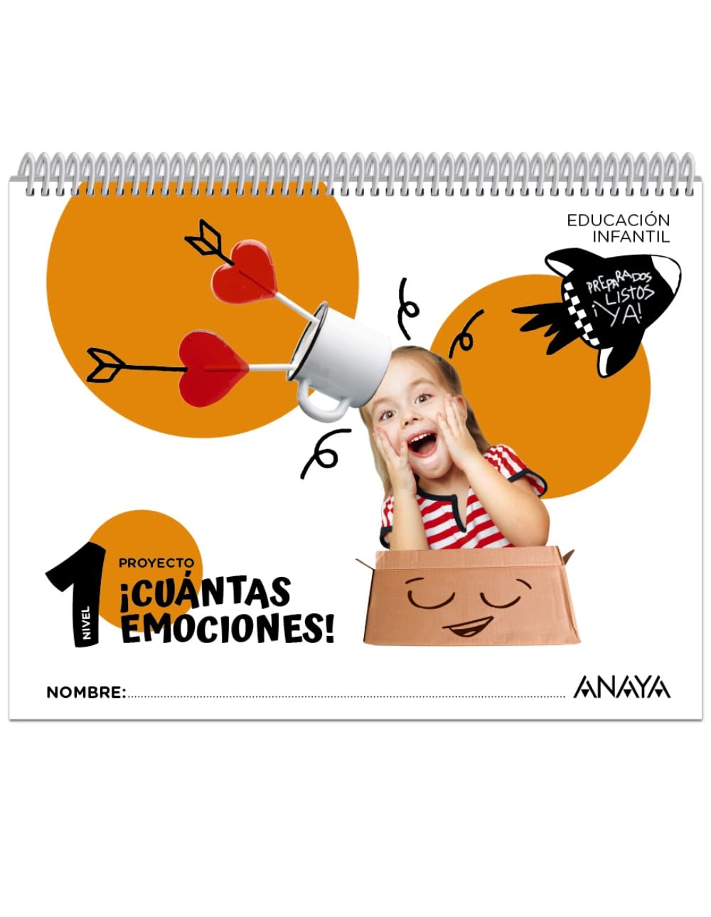 ¡Cuántas emociones!. Nivel 1 (Preparados, listos... ¡ya!)