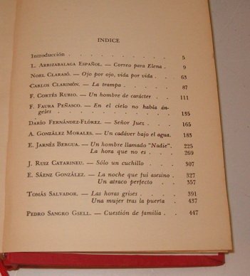 Antología de las menores Novelas Policíacas. Undécima Selección.