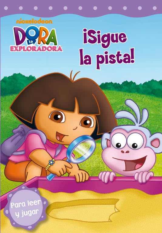 Dora la exploradora: ¡sigue la pista!: Para leer y jugar (Nickelodeon)