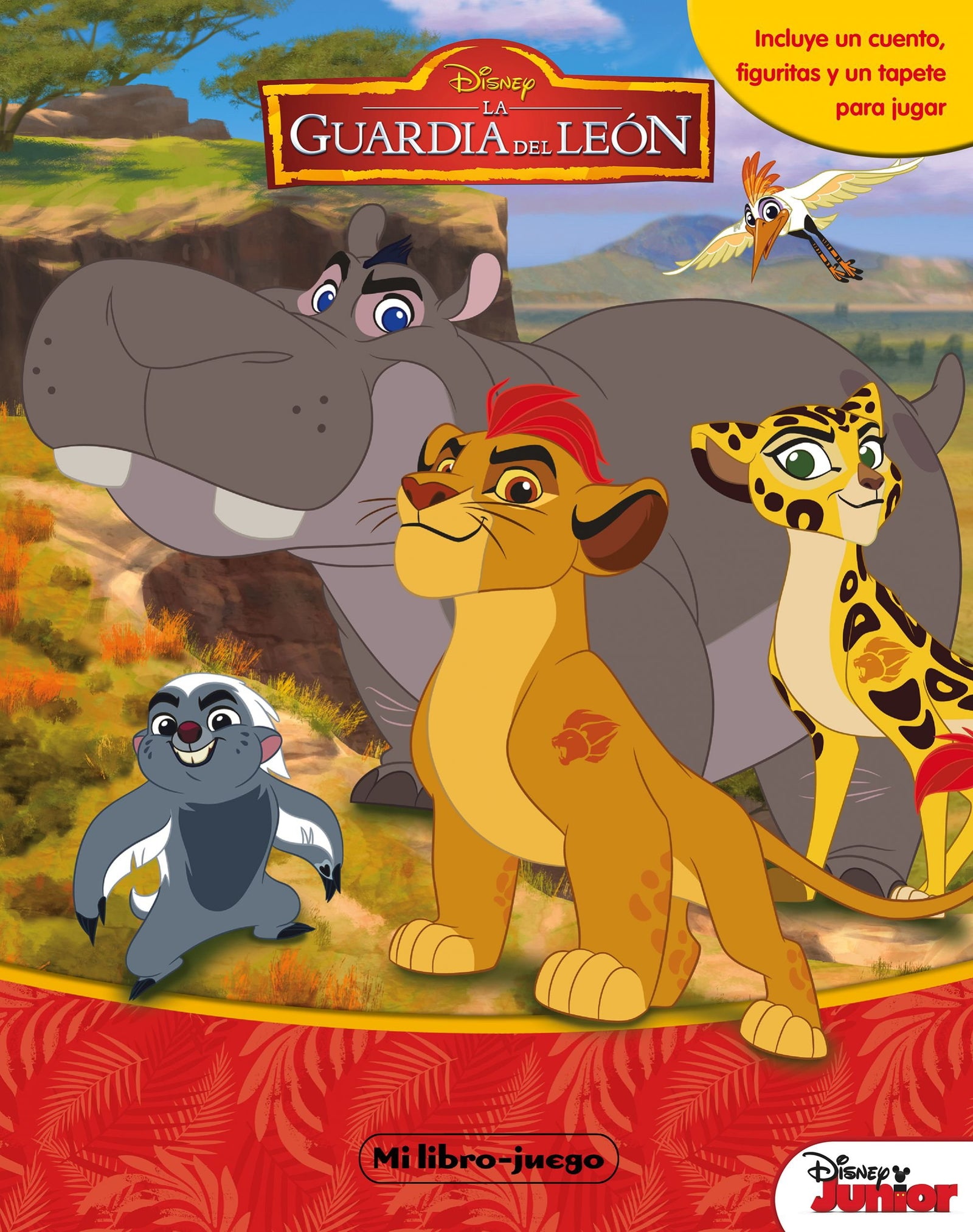 La Guardia del León. Libroaventuras: Incluye un cuento, figuritas y un tapete