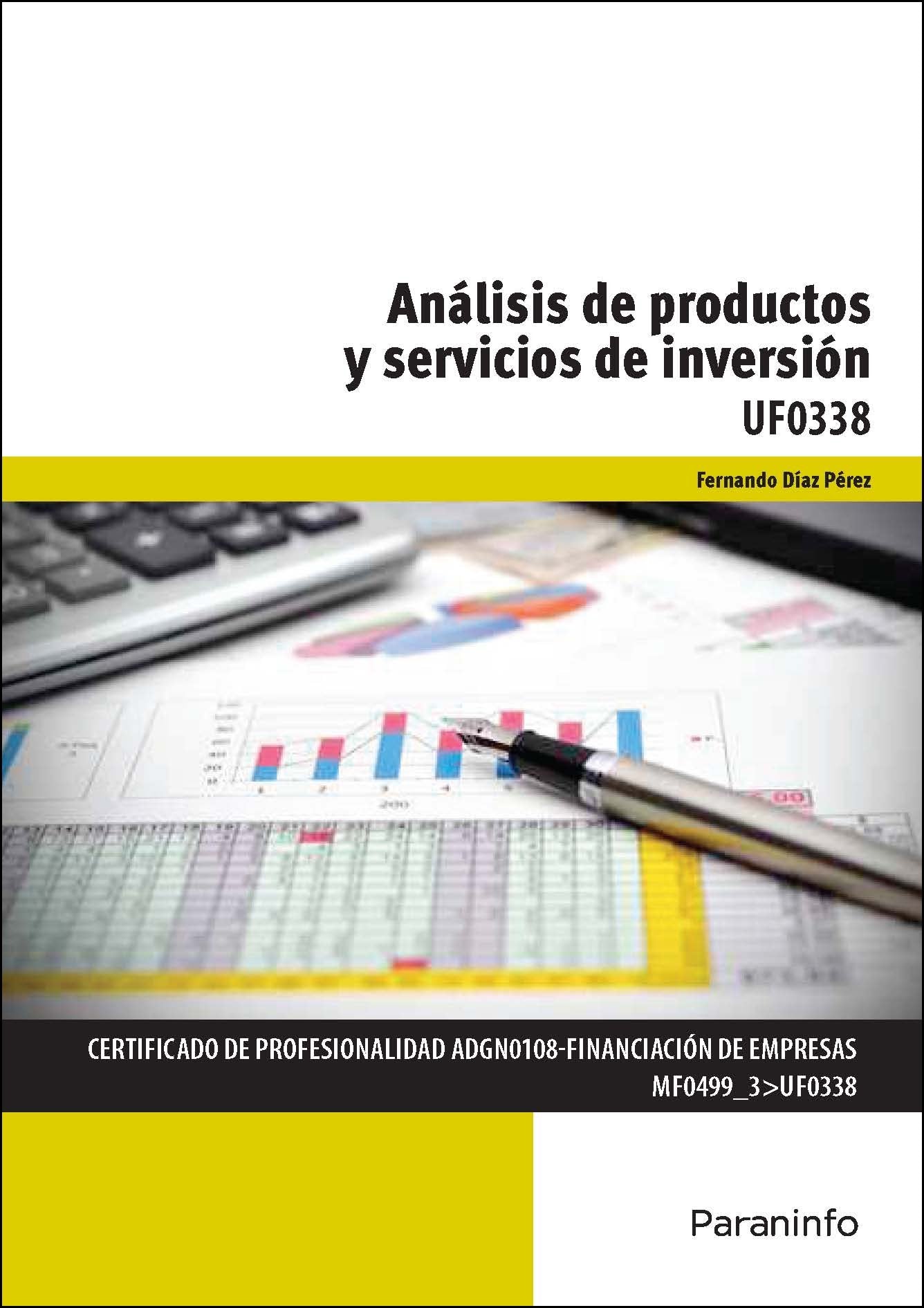 Análisis de productos y servicios de inversión (Administración y Gestión)