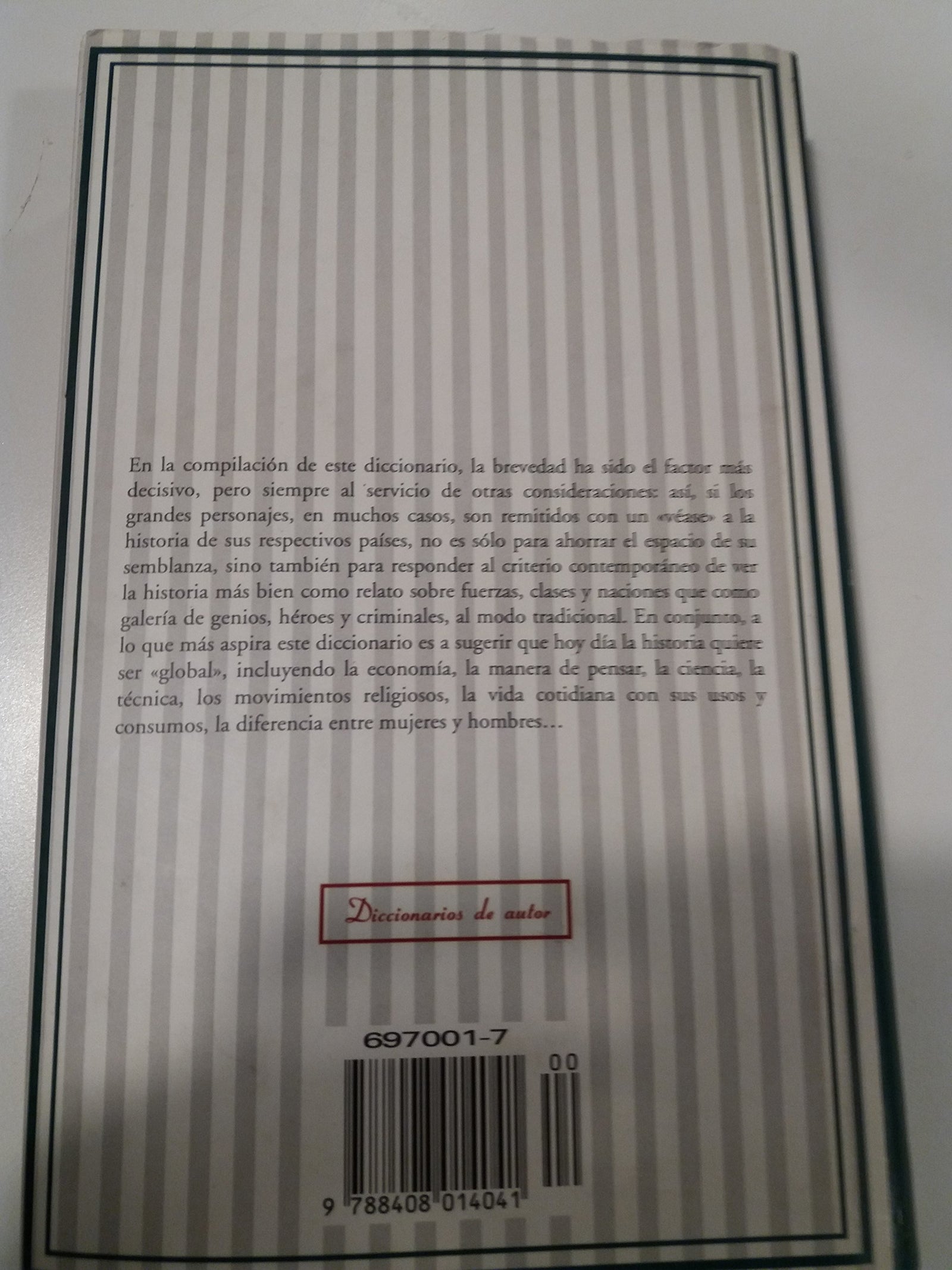DICCIONARIO DE HISTORIA