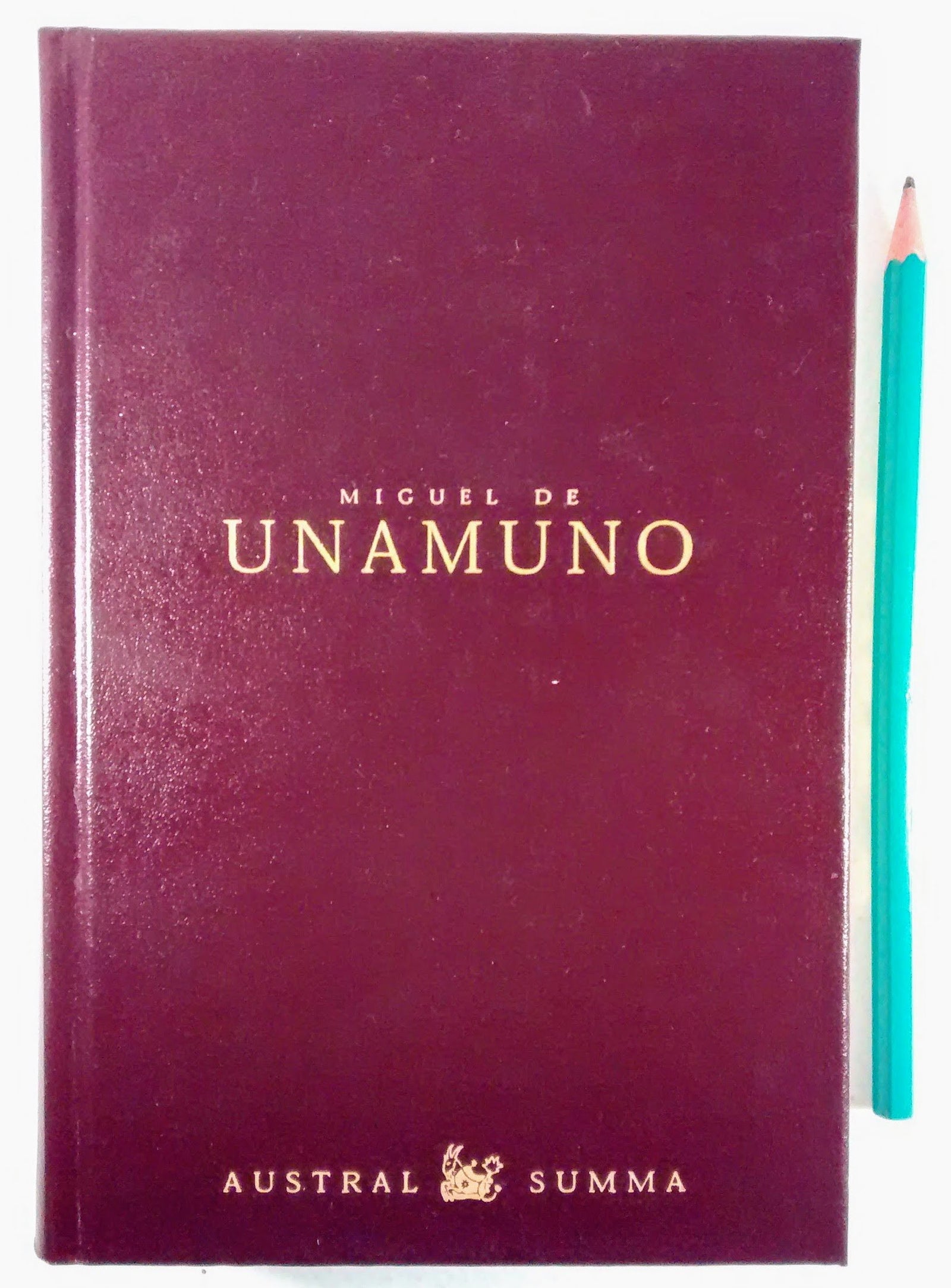Miguel de Unamuno: 1 (AUSTRAL SUMMA)