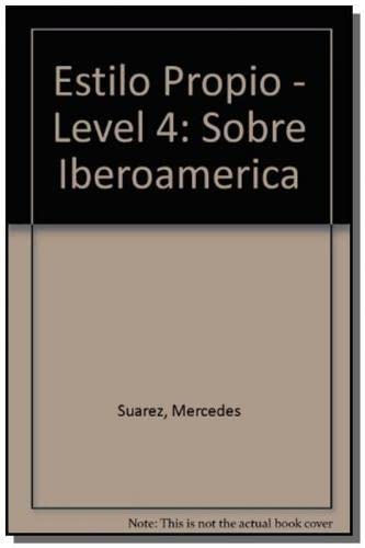 Sobre Iberoamerica (Estilo Propio - Level 4)