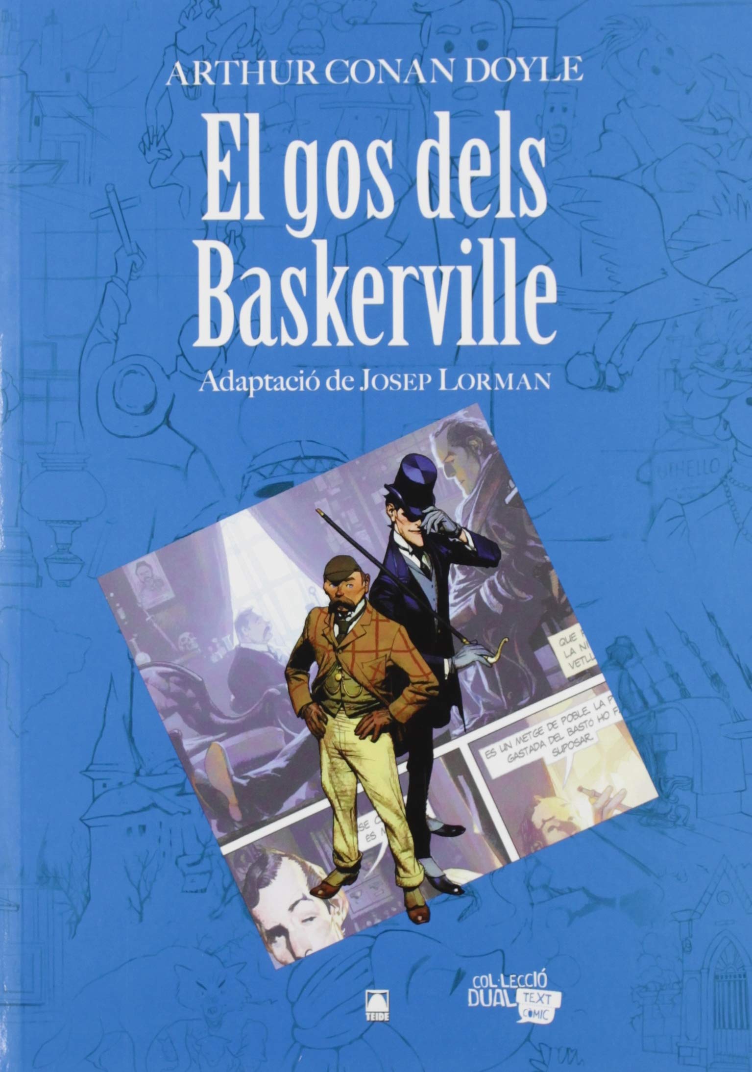 Col·lecció Dual 006. El gos dels Baskerville -Arthur Conan Doyle-