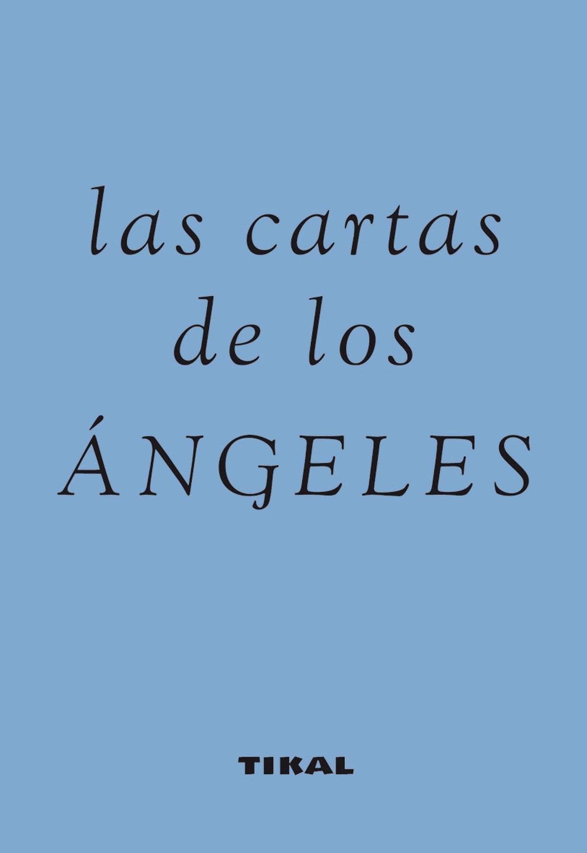 Cartas De Los Angeles (Tela - Azul) (Las Cartas De Los Ángeles)
