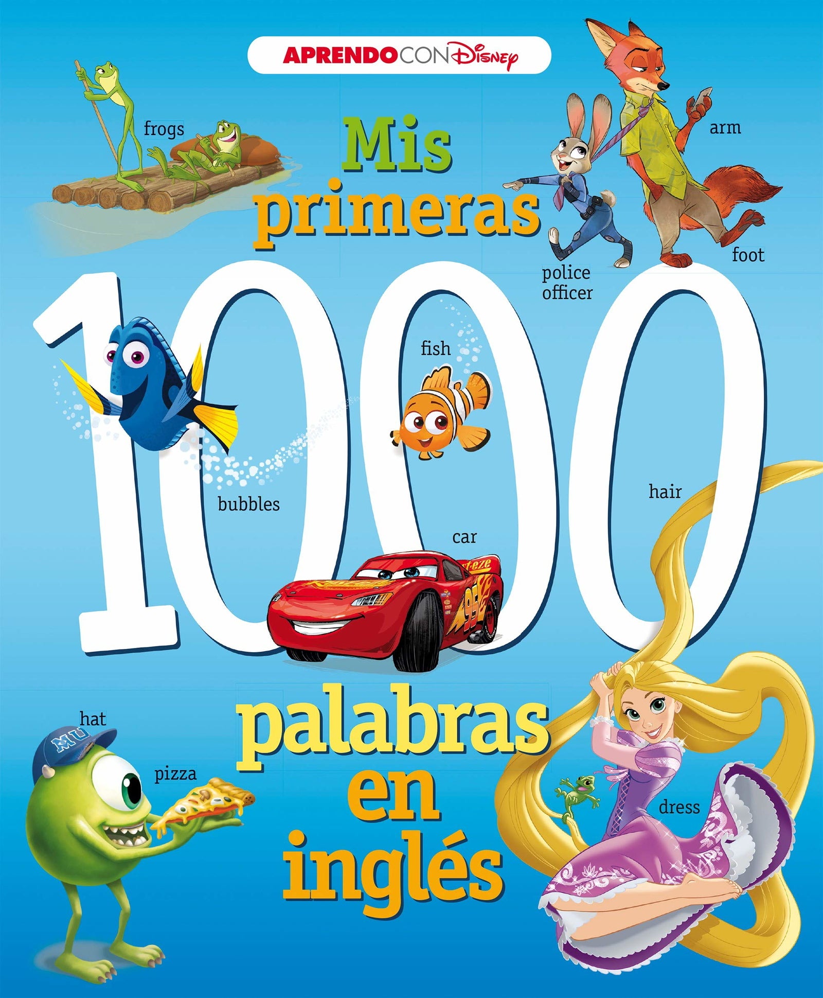 Mis primeras 1000 palabras en inglés (Disney. Primeros aprendizajes) (Aprendo con Disney)