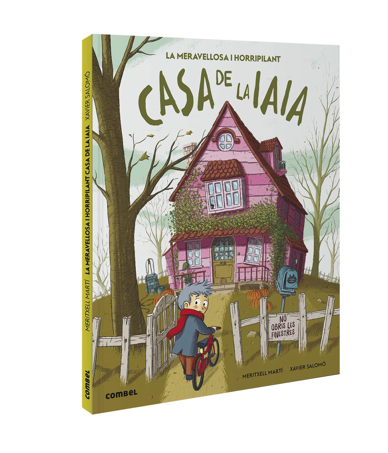 La meravellosa i horripilant casa de la iaia. Llibre amb solapes. A partir de 4 anys.