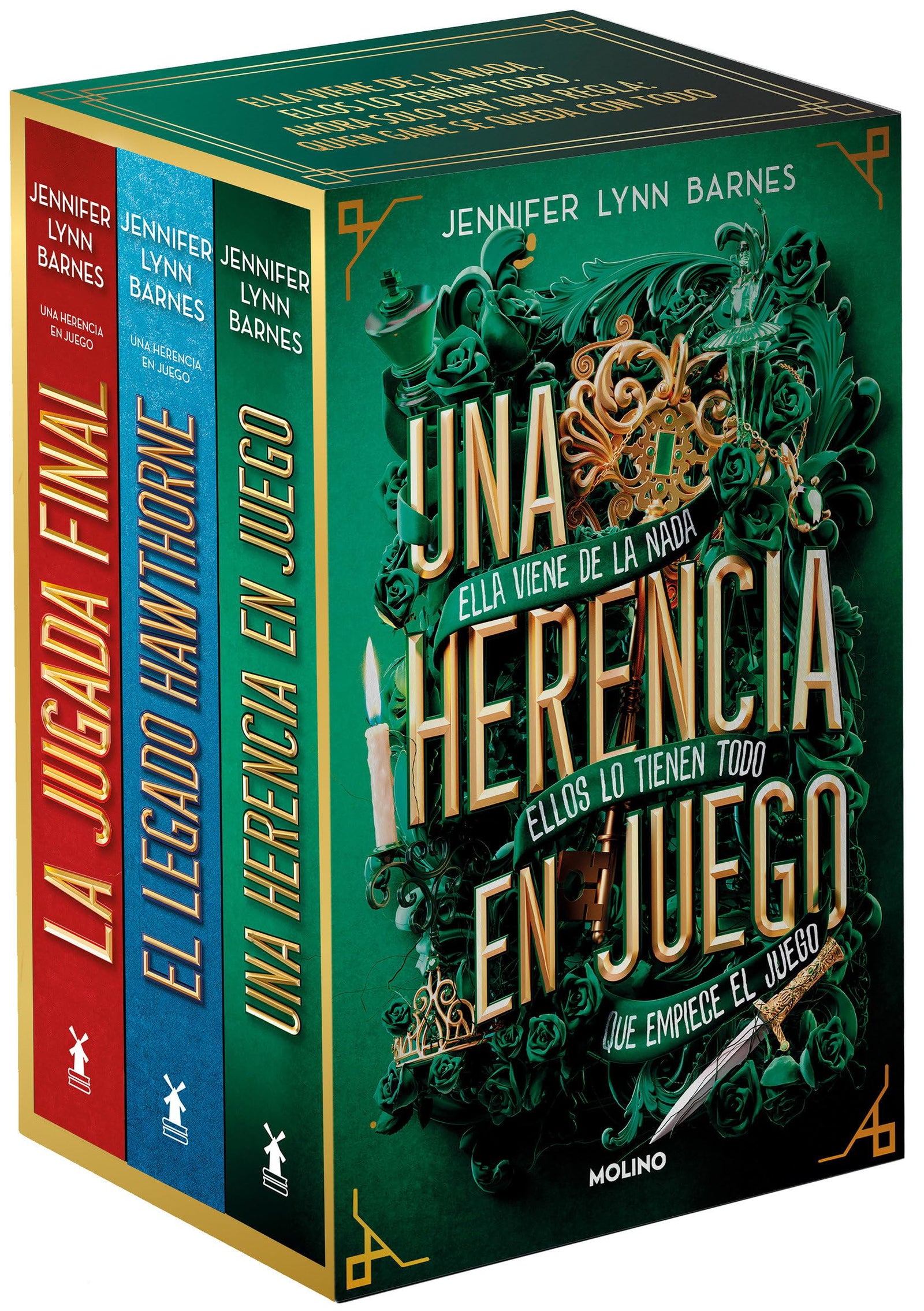 Una herencia en juego (estuche con: Una herencia en juego | El legado Hawthorne | La jugada final) (Una herencia en juego) (Universo Una herencia en juego)