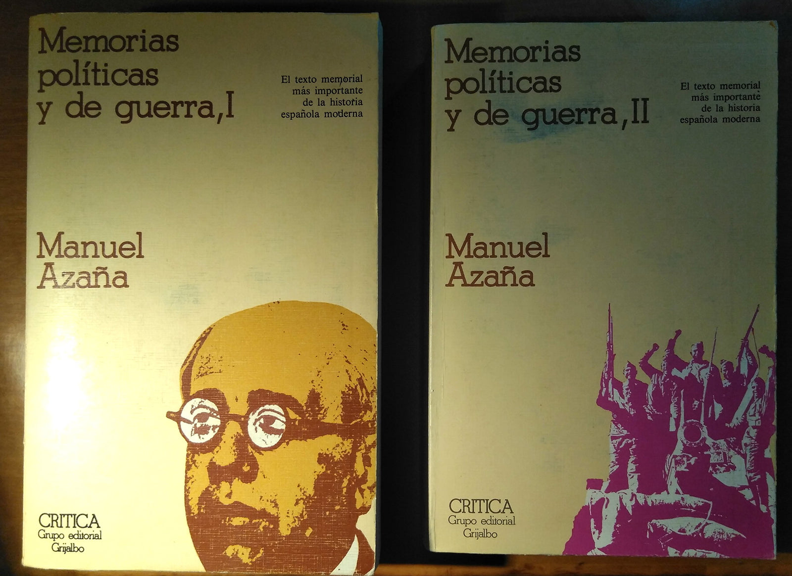 Memorias politicas y de Guerra.