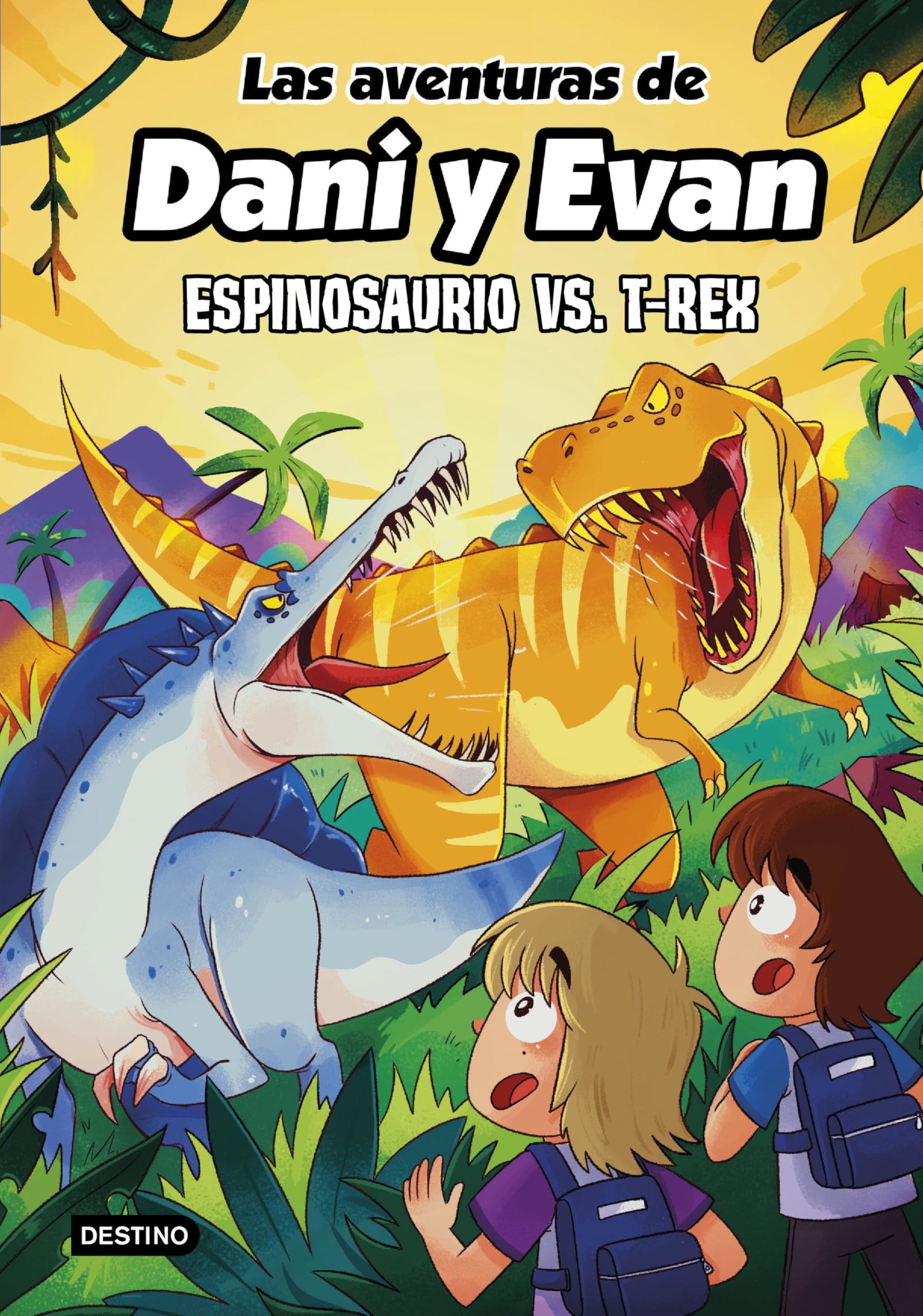 Las aventuras de Dani y Evan 10. Espinosaurio vs. T-Rex (Jóvenes influencers)