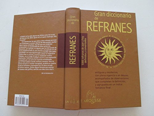 GRAN DICCIONARIO DE REFRANES (SIN COLECCION)
