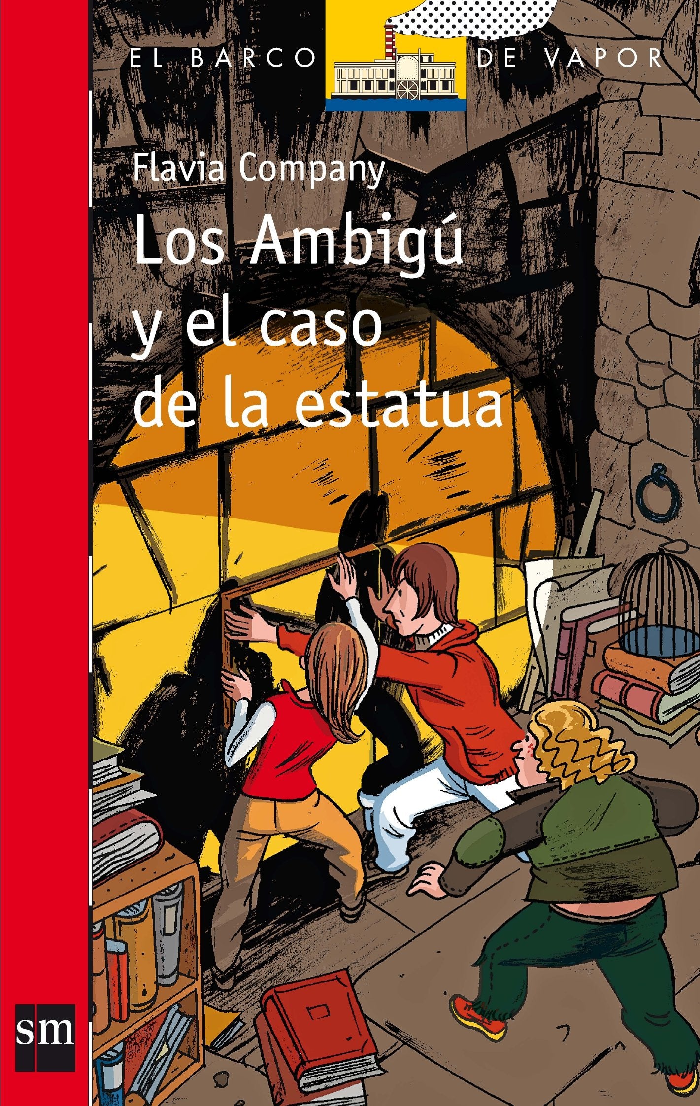 Los ambigú y el caso de la estatua: 198 (El Barco de Vapor Roja)