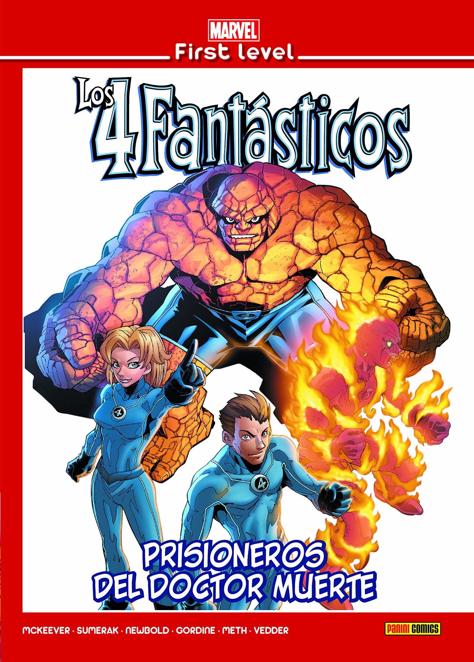 Marvel First Level Los 4 Fantásticos. Prisioneros Del Doctor Muerte