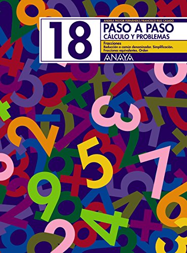 18. Fracciones. Reducir a común denominador (Cuadernos calculo)
